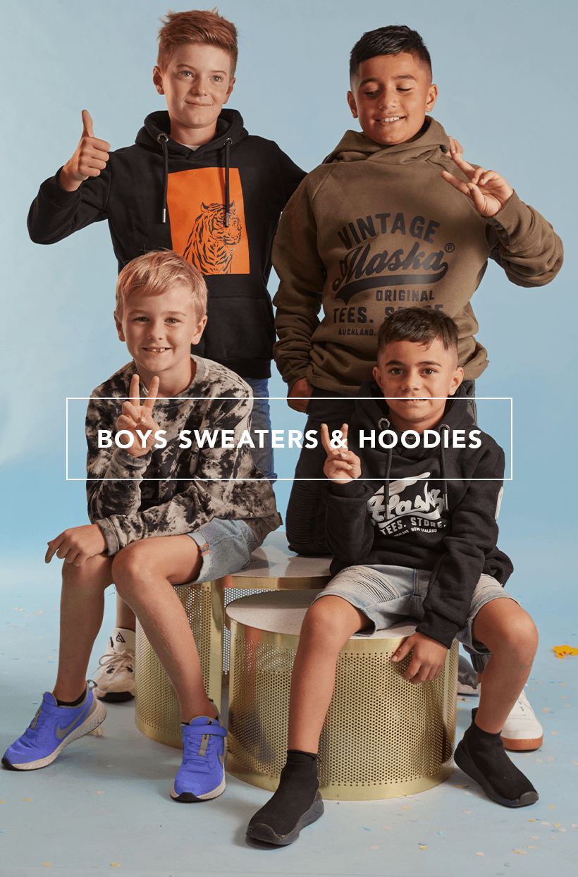 Boys Sweaters and Hoodies Alaska