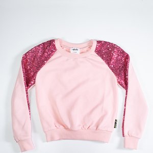 EVIE PINK 6-12 YRS SWEATER BLANK