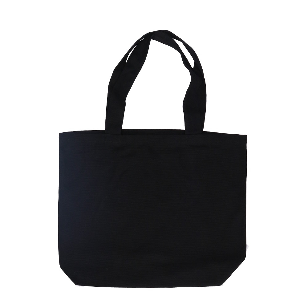 SHOULDER BLACK TOTE BLANK - TOTE BAGS : Blank Tees | Custom Design ...