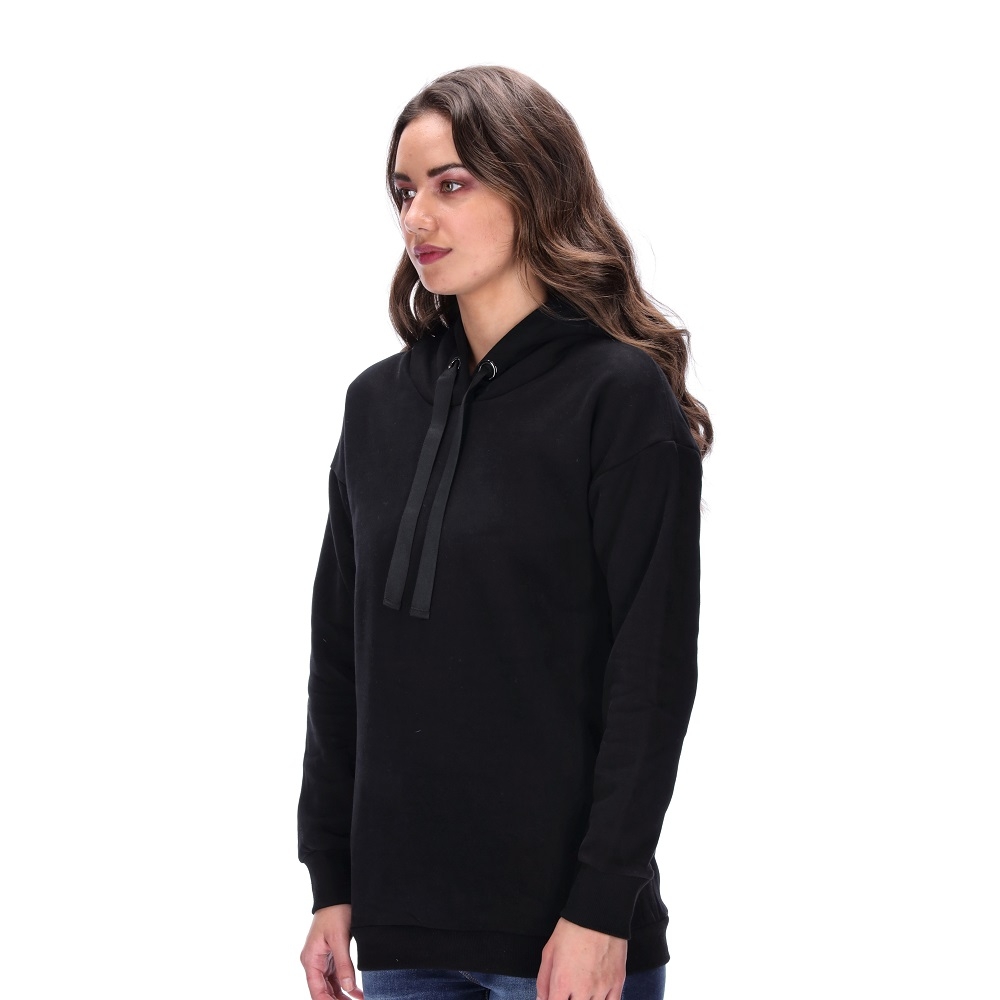 FALLON BLACK SWEATER BLANK - Custom Printed Womens Sweaters & Hoodies ...
