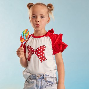 ALESSIA HAIR BOW RED